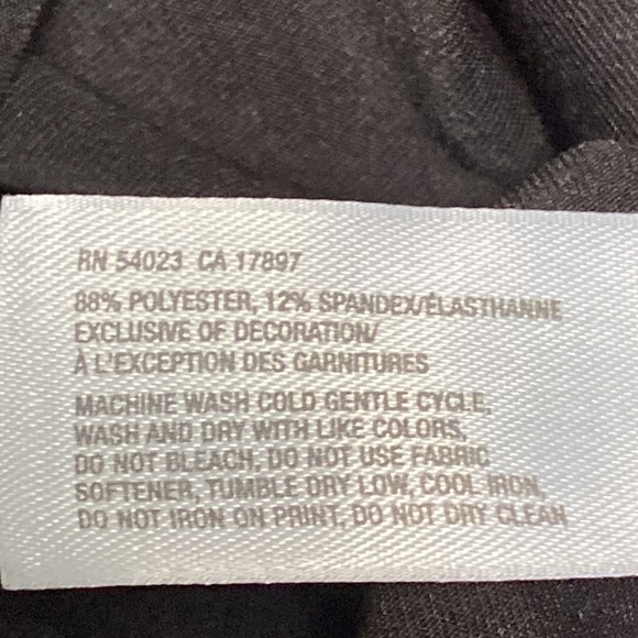 Gap BodyFit Black Soft Cover-Up Size L - Picture 7 of 9